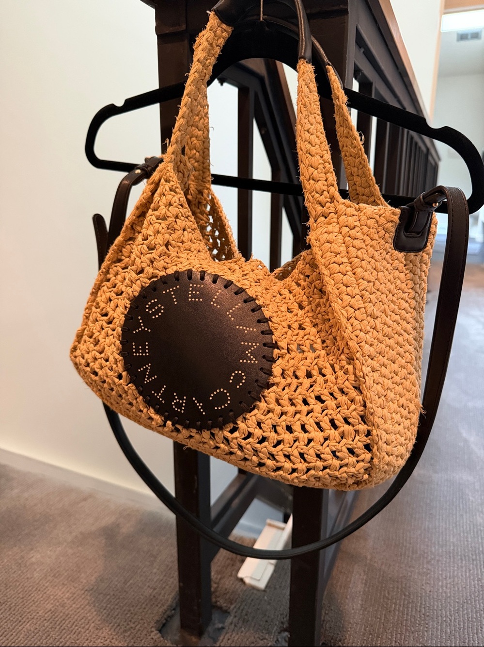 Stella Mccartney Raffia Bag View 4